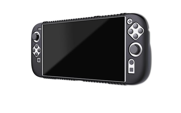 NACON SWITCHNEWGLOVEBLACK Housse de protection pour console de jeux portable Nintendo Silicone Noir