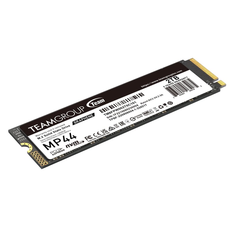 Disco Ssd Team Group Mp44 .2 Pcie 4.0 Nvme / Neuf - vue 2