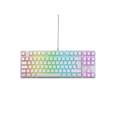 Teclado mecánico para juegos - XTRFY K4V2 RGB TKL - Formato TKL - Iluminación RGB - Blanco
