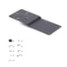 StarTech.com Soporte Bracket de Montaje VESA Compatible con 75x75/100x100 para NUC/Thin Client/Docking Stations - Soporte VESA para Mini PC