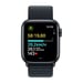Apple Watch SE OLED 40 mm Numérique 324 x 394 pixels Écran tactile 4G Noir Wifi GPS (satellite)