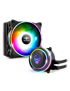 Spirit of Gamer LiquidForce 120 Processor All-in-One Liquid Cooler 12 cm Nero 1 pezzo(i)