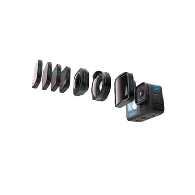 Lot de 4 Filtres ND et modules d objectifs GoPro HB SERIES pour caméra sport HERO13 Noir