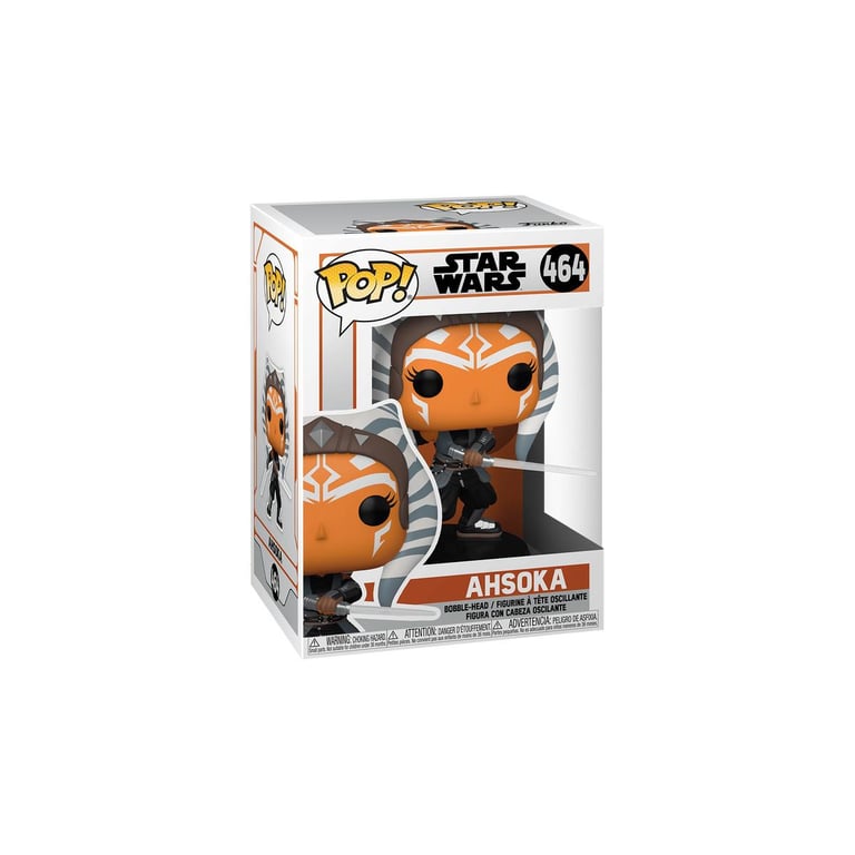 Funko figurine POP Star Wars Mandalorian Ahsoka - vue 3