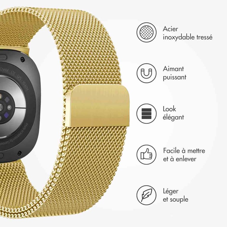 Bracelet imoshion pour Samsung Galaxy Watch Ultra Milanais - vue 6