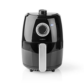 Nedis KAAF120FBK friteuse Unique 2,4 L Autonome 1000 W Friteuse d'air chaud Aluminium, Noir - Neuf