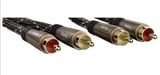 Hama 122292 câble audio 1,5 m 2 x RCA Noir