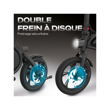 Draisienne électrique Urbanglide Bike 120+ 350 W Noir