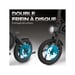 Draisienne électrique Urbanglide Bike 120+ 350 W Noir