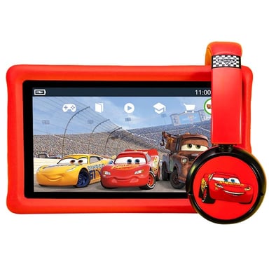 Pegacasa tablette 7 pour enfants avec casque Cars
