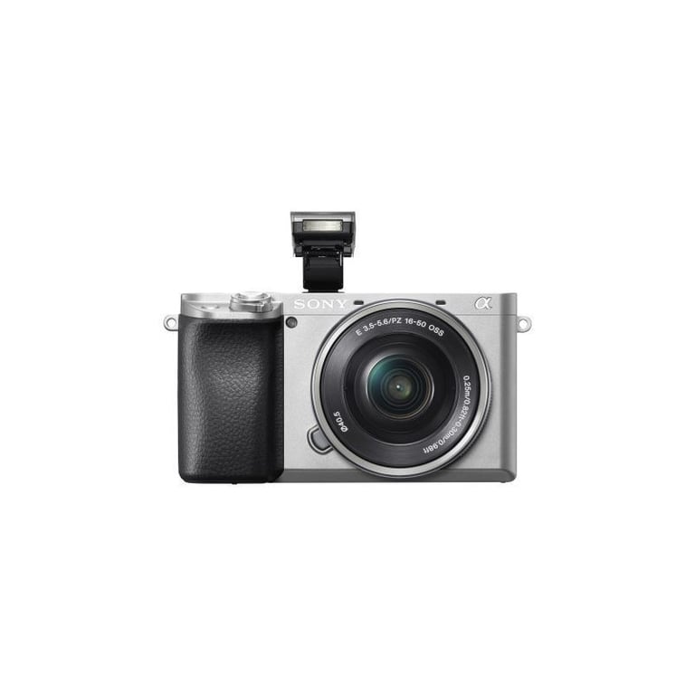 Appareil photo hybride Sony Alpha 6100 Argent + Objectif Sony E PZ 16 50 mm f 3.5 5.6 OSS - Neuf