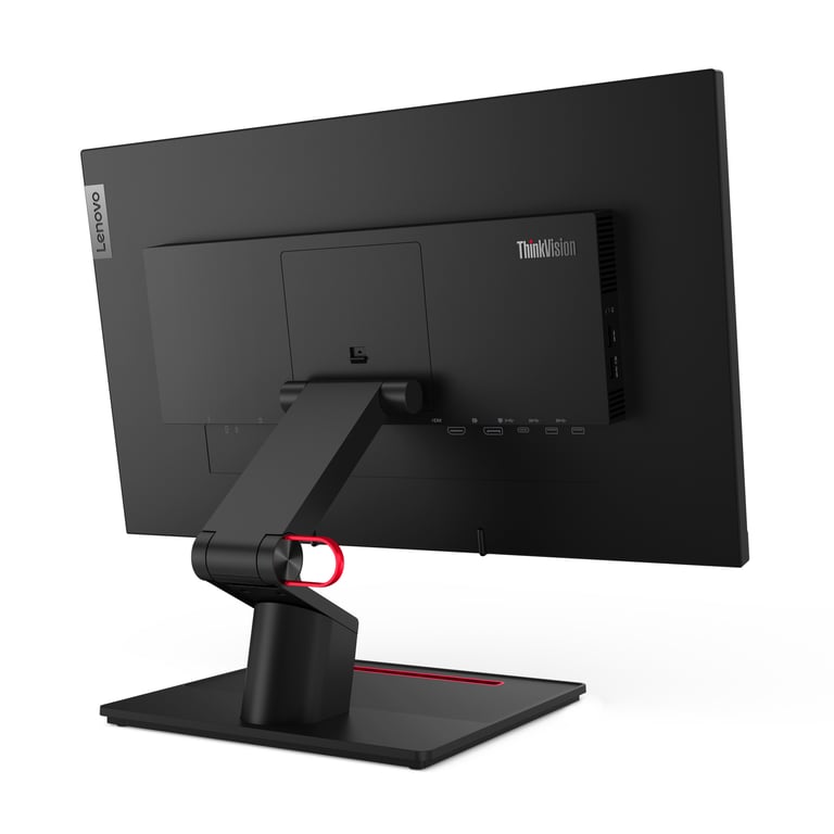 Lenovo ThinkVision T24t-20 LED display 60,5 cm (23.8 ) 1920 x 1080 pixels Full HD Écran tactile Capacité Noir - Neuf