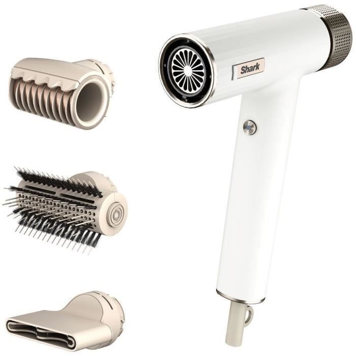 Seche-cheveux - SHARK - SpeedStyle HD333EU - Boucleur & RapidGloss - Pour cheveux lisses et ondulés - Séchage rapide - Neuf
