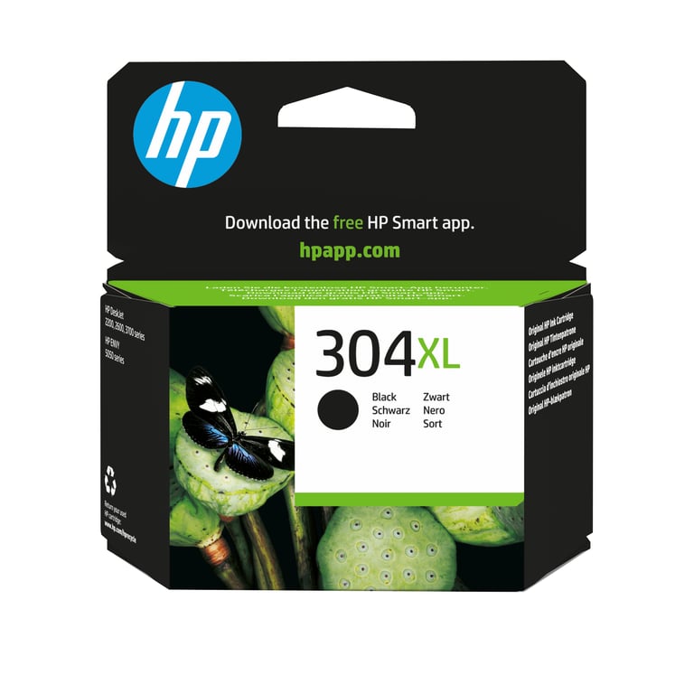 HP 304XL À rendement élevé original blister cartouche d'encre pour AMP 130 Deskjet 26XX 37XX ENVY 50XX Neuf