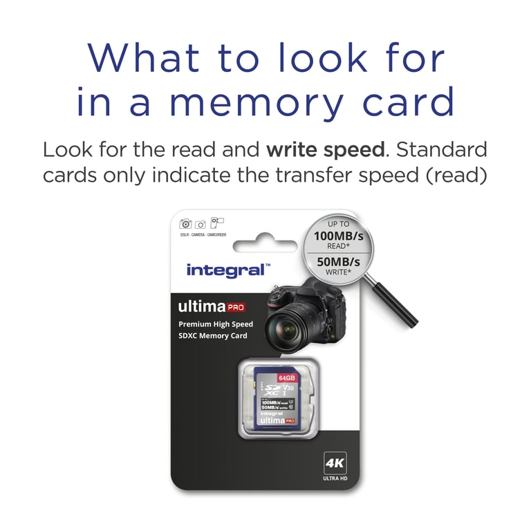 Integral INSDX64G 10070V30 mémoire flash SD UHS I Neuf - vue 4