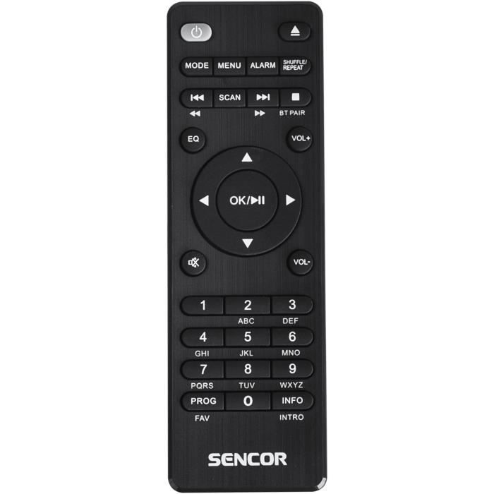 Micro Chaîne Hi-Fi Sencor SMC 5700WDB – Puissance 100W - vue 3
