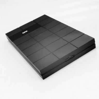 WE Disques Durs Externes 1To - 2.5'' USB 3.0 Ultra fin Stockage HDD pour Consoles de Jeux Xbox One, PS4, Wii U, PC, Mac, Laptop, Ordinateur de Bureau, Ordinateur Portable,  TV, Windows - Noir