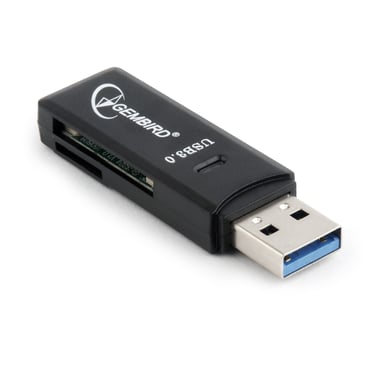 Gembird UHB-CR3-01 Lettore di schede di memoria USB nero