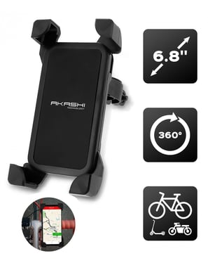 Supporto per laptop per biciclette AKASHI ALTBIKEHOLDBLK