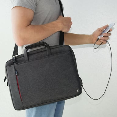 Maletín para portátil ''Manchester'', hasta 34 cm (13,3''), negro