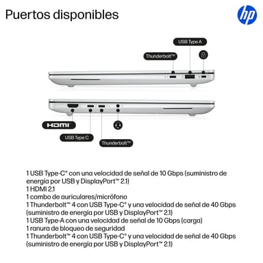 HP ZBook Ultra G1a Copilot+ PC AMD Ryzen AI Max+ PRO PRO 395 Station de travail mobile 35,6 cm (14'') WUXGA 64 Go LPDDR5x-SDRAM 1 To SSD Wi-Fi 7 (802.11be) Windows 11 Pro AI Workstation, AI PC Argent