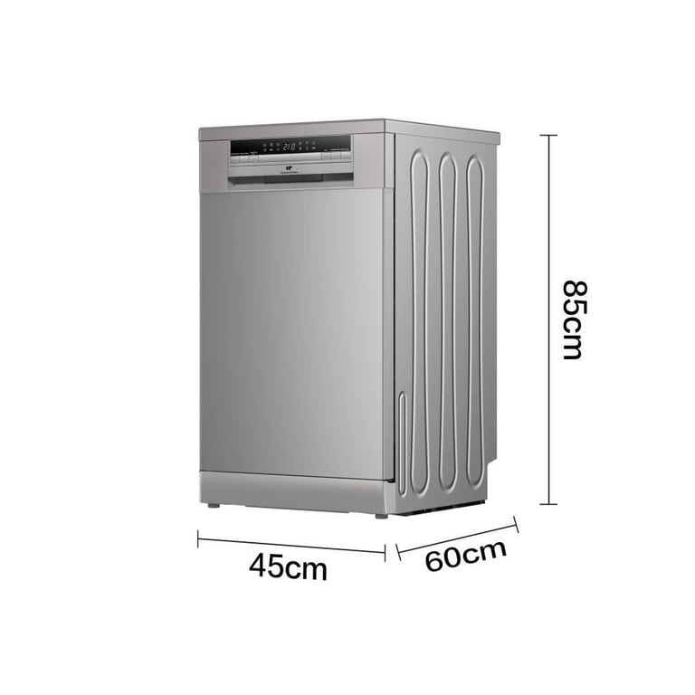 Lave vaisselle pose libre CONTINENTAL EDISON CELV1145S 11 couverts 45 cm 45 dB - vue 4