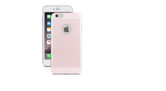 Moshi iGlaze for iPhone 6 Plus funda para teléfono móvil Rosa