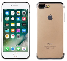 Pp Coque Edition Crystal Noir: Apple Iphone 6+/6S+/7+/8+