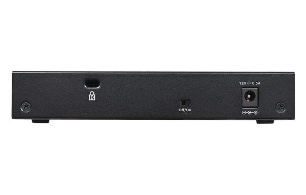 NETGEAR GS308-300PES switch No administrado L2 Gigabit Ethernet (10/100/1000) Negro