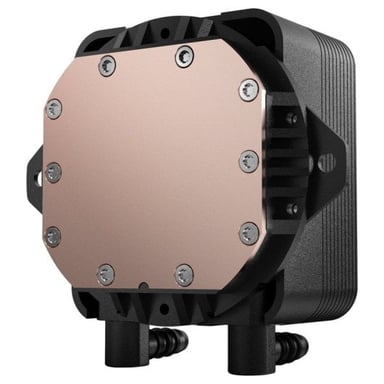 Mars Gaming MLVISION360 système de refroidissement d'ordinateur Processeur Refroidisseur de liquide tout-en-un 12 cm Noir