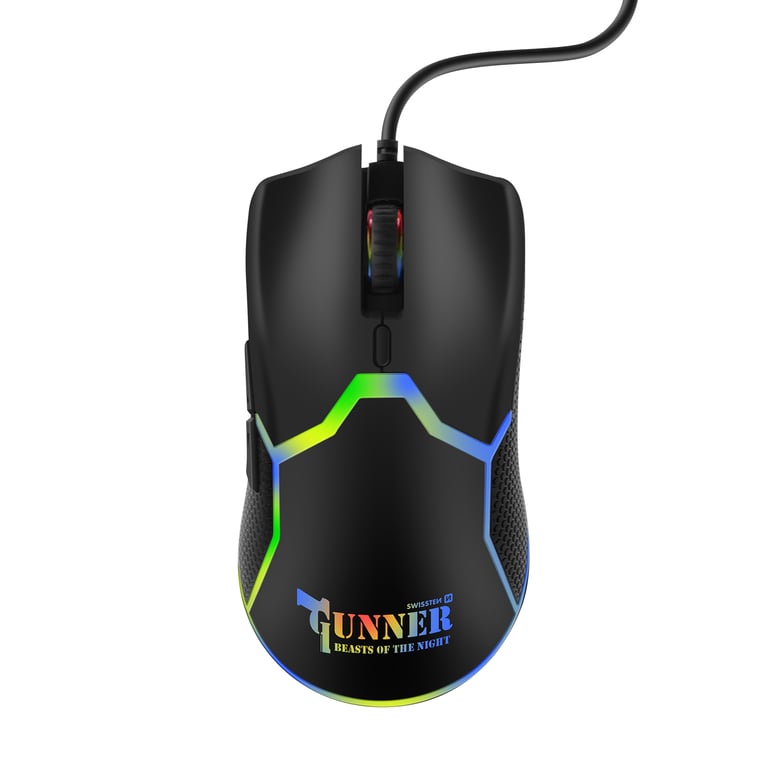 Gamer pour PC Rétroéclairage RGB 800 7200 DPI avec 6 boutons Neuf - vue 3