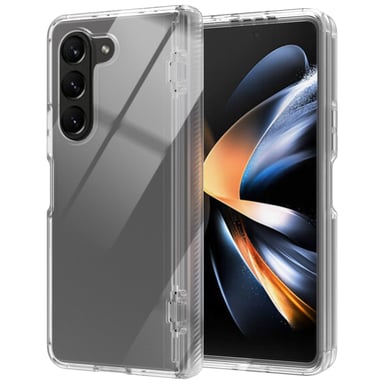 Accezz Coque Xtreme Impact pour Samsung Galaxy Z Fold 5 - Transparent