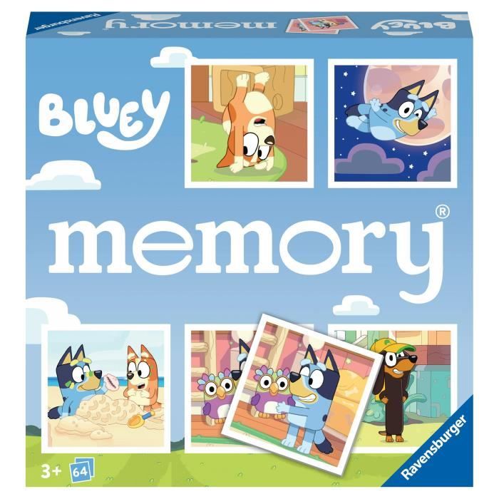 Ravensburger Grand memory Bluey - vue 3