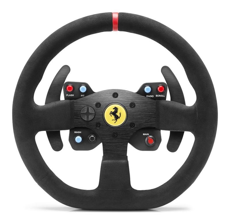 Thrustmaster T300 Ferrari Integral Racing Wheel Alcantara Edition Noir Volant + pédales Analogique/Numérique PC, PlayStation 4, Playstation 3 - Neuf