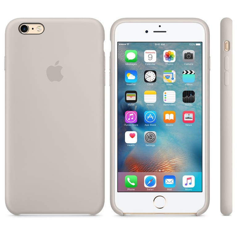 Coque en silicone pour 'Apple iPhone 6 Plus Stone - vue 3