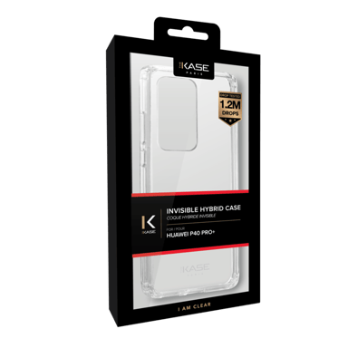 Carcasa híbrida invisible para Huawei P40 Pro+, Transparente