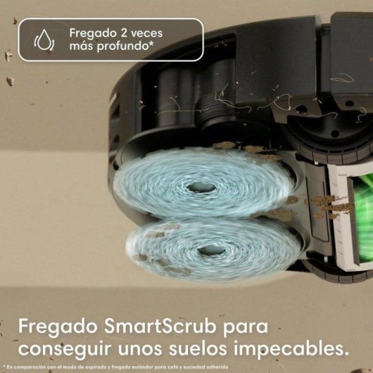 Aspirateur Robot et Laveur iRobot Roomba Plus 515 Combo avec base AutoWash Navigation LiDAR 22000 Pa - vue 4