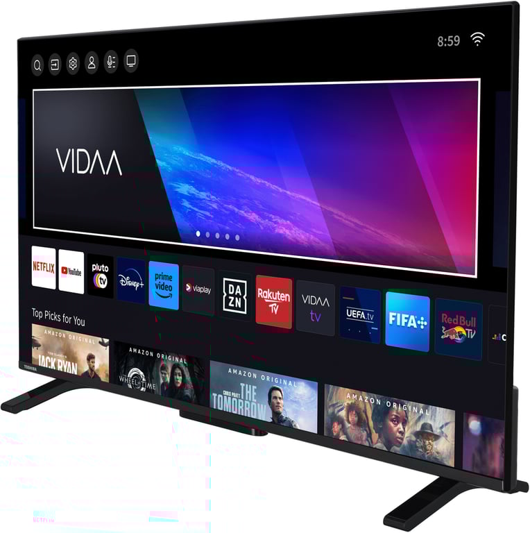 Toshiba 43UV2363DG TV 109,2 cm (43 ) 4K Ultra HD Smart TV Wifi Noir 250 cd/m² - Neuf