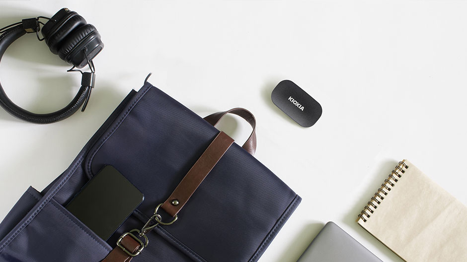 KIOXIA EXCERIA PLUS G2 SSD chiffré externe portable USB 3.2 Gen 2 USB C connecteur AES 256 bits TCG Opal Encryption 2.01 - vue 4