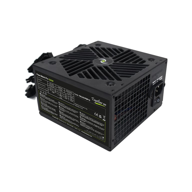 Tecnoware Alimentation Free Silent Pro 550 pour PC Avancés avec Carte Graphique NVIDIA GeForce GTX RTX - vue 2