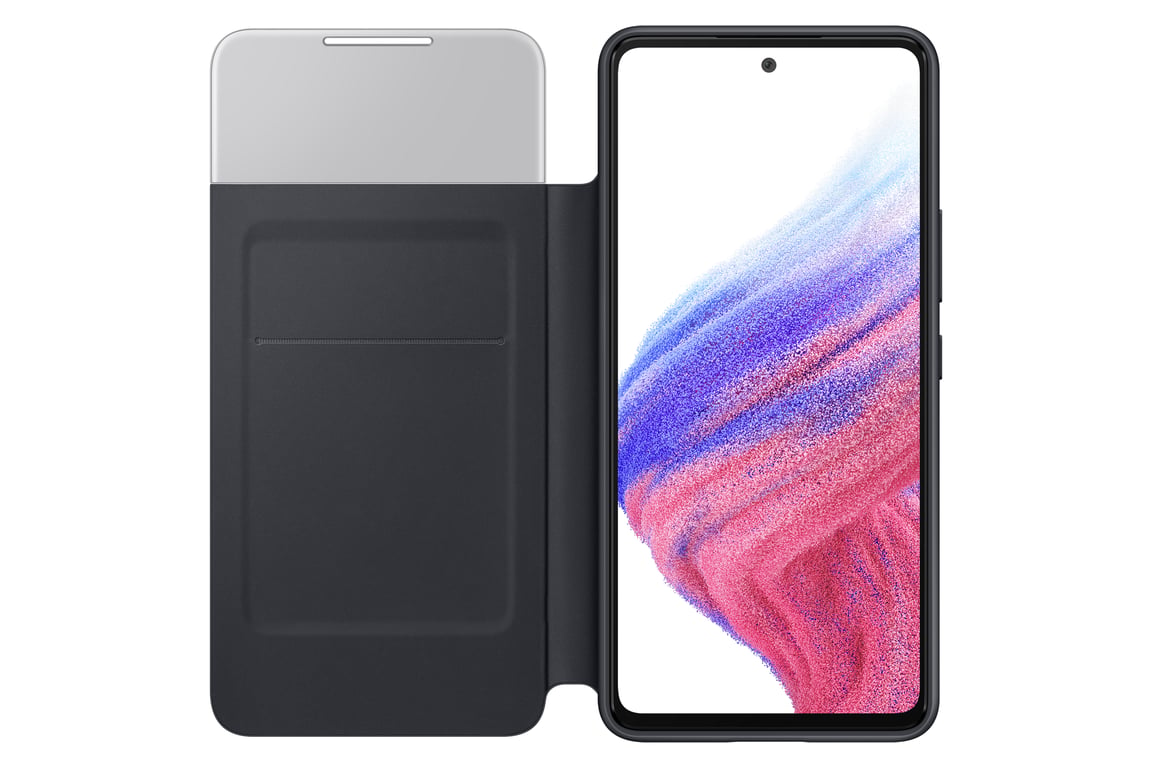 Etui foli Smart View Samsung Galaxy A53 5G Souple Rabat - vue 2
