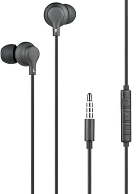 Auricolari con pulsante jack da 3,5 mm con telecomando e microfono