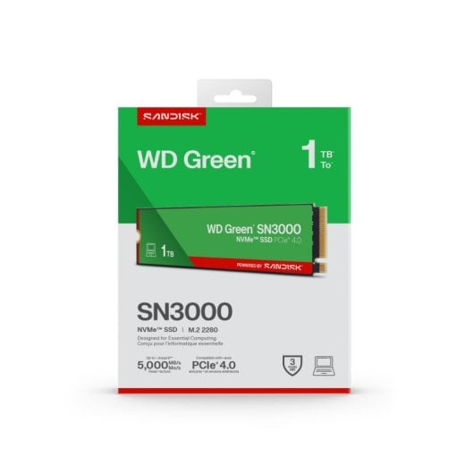 WESTERN DIGITAL WD SN3000 NVMe SSD .2 2280 Neuf - vue 5