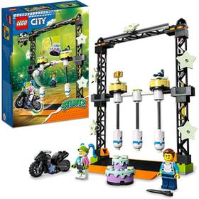 60341 Défi de Cascade LEGO City : Balanciers et Moto de Compétition - Neuf