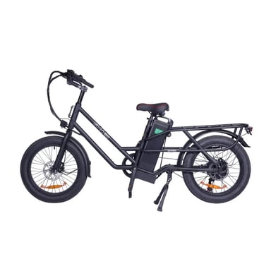 VéLo Électrique GF200 | Vitesse Max 45 km/h | Autonomie 60-80 km | Moteur 500W | Batterie 48V 15.6Ah | Pneus 20 Pouces | Noir