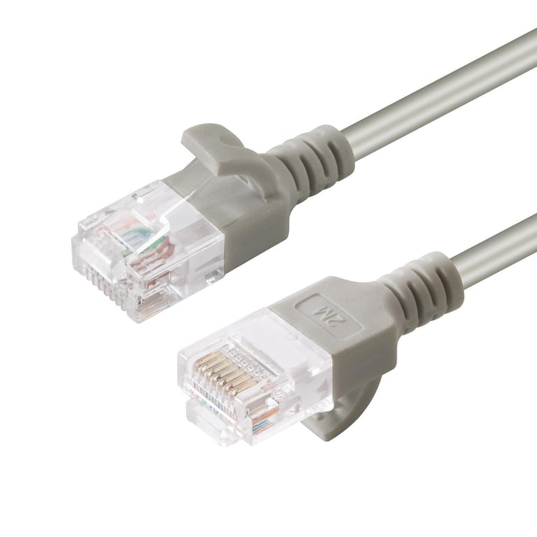 MicroConnect V-UTP6015-SLIM câble de réseau Gris 1,5 m Cat6 U/UTP (UTP)