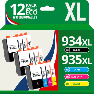 LCL Cartucce d'inchiostro Compatibile 935XL (1-Pack Giallo