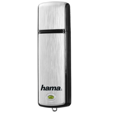 Hama Fancy lecteur USB flash 128 Go USB Type-A 2.0 Noir, Argent
