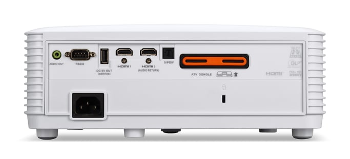 Acer PL3510ATV 5000 ANSI lumens DLP 1080p (1920x1080) Blanc - Neuf Blanc - vue 3