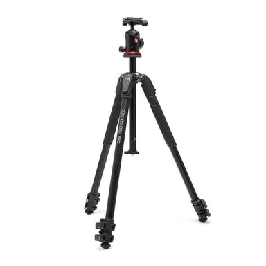 MANFROTTO Trípode de aluminio con rótula 496Arca - MK190X3